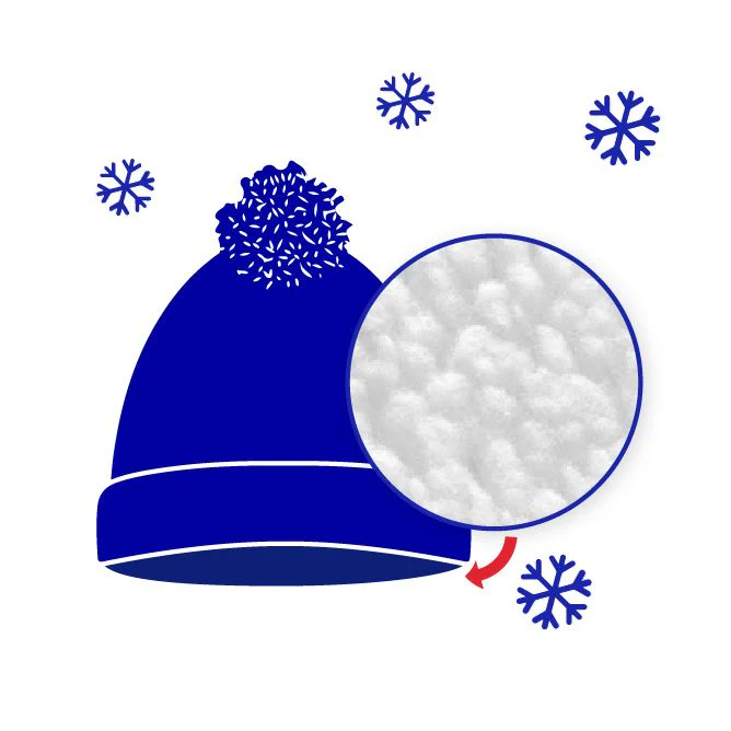 Bonnet Kir Royal Blanc - Polaire - Image 5